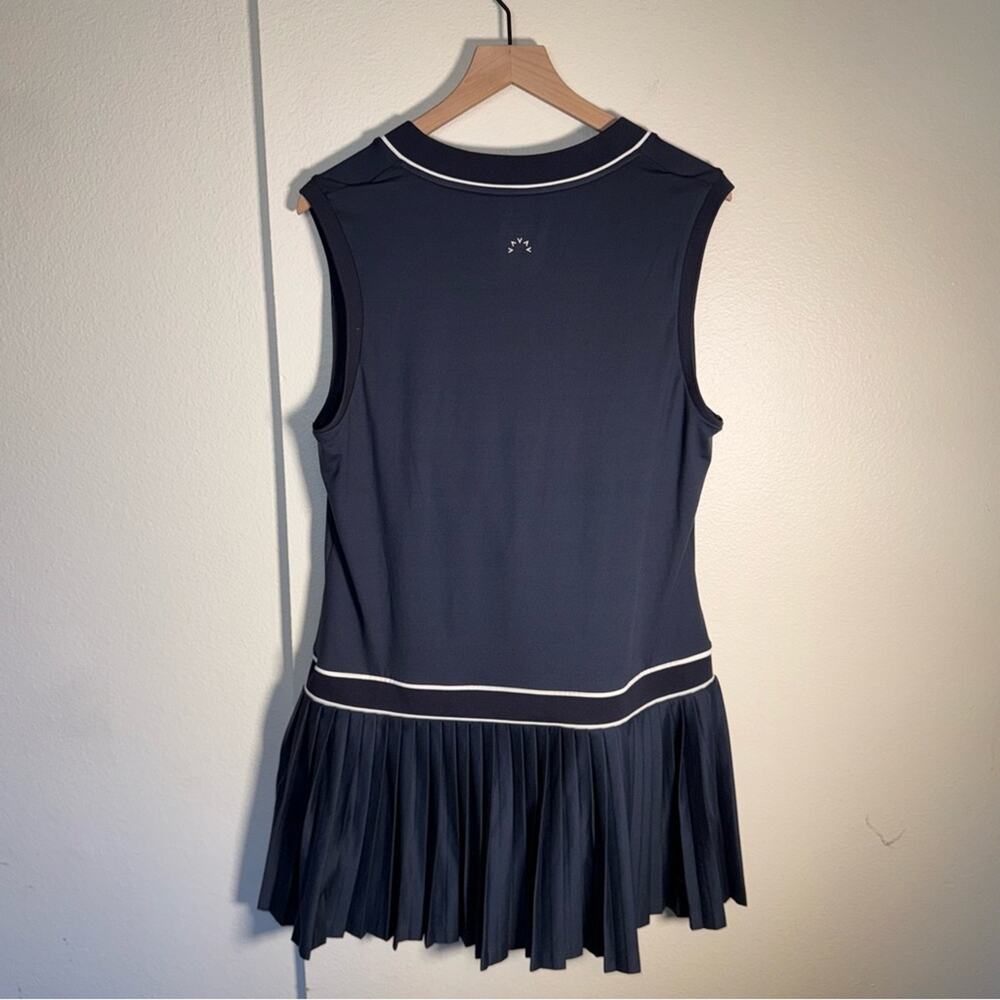 NWT VARLEY athletic golf preppy tennis pleated skirt sleeveless dresss XL - Picture 7 of 13